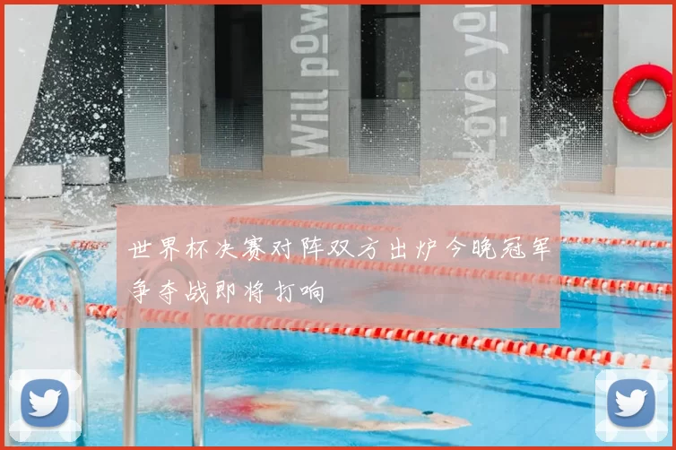 世界杯决赛对阵双方出炉今晚冠军争夺战即将打响